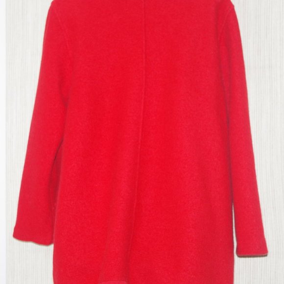 Geiger Collection Red Wool Jacket Prescott Women Size: 40 - Picture 4 of 4